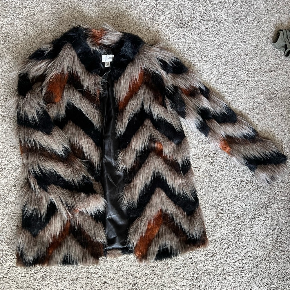 Faux Fur Coat